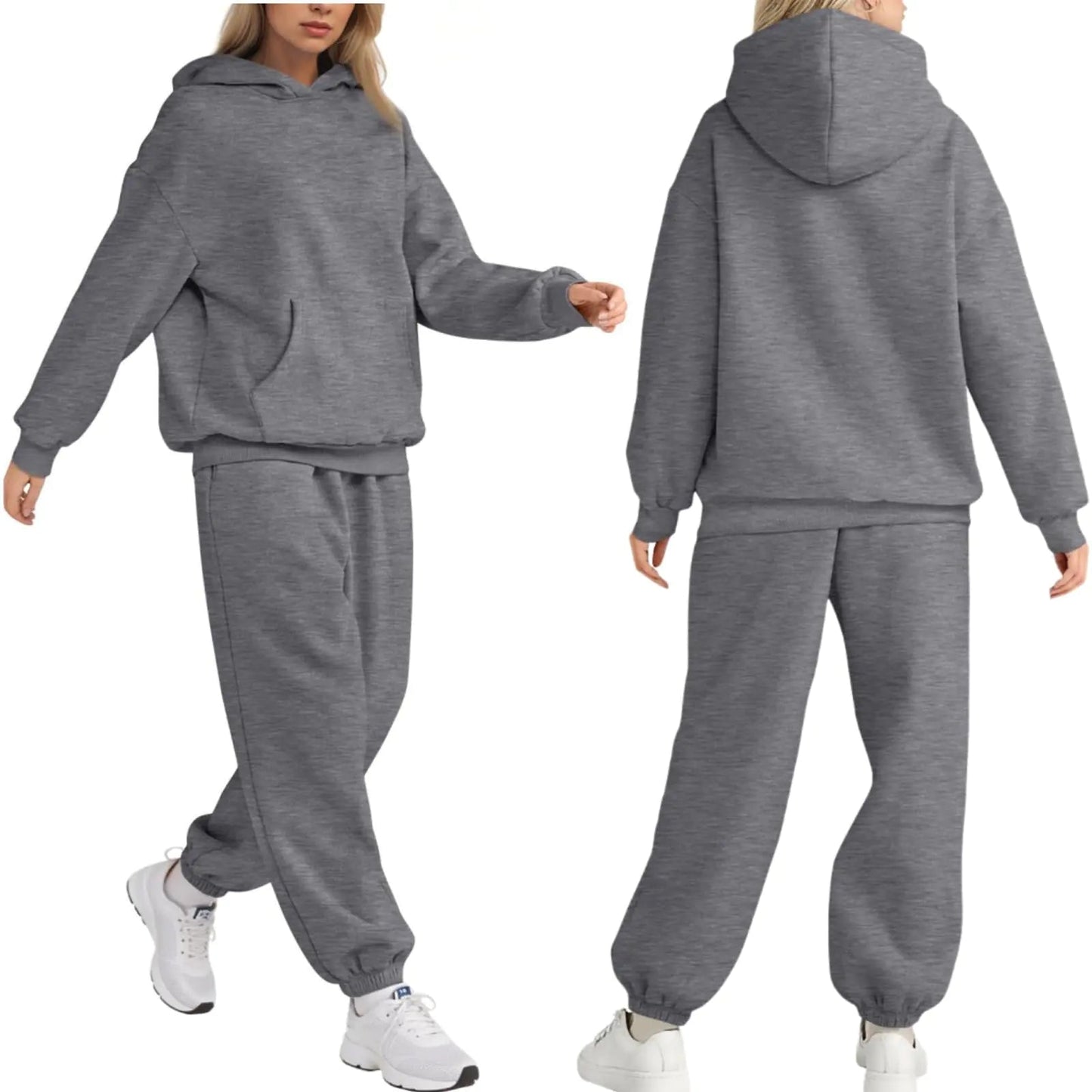 Constituent Travel Outfit Lounge Sets For Women Womens Loungewear Set Sweatshirts For Women Sweatsuit Y2K Matching Sets Women Clothing Comfrt Sweat Sets For Women: - AZ Depot Express