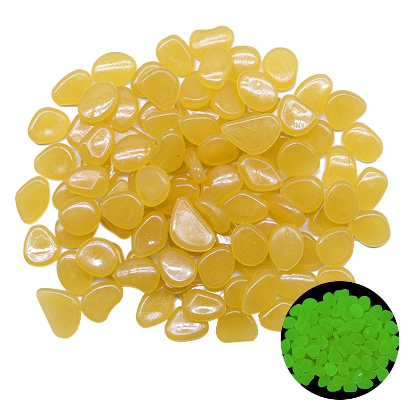 Glow in the Dark Garden Pebbles - AZ Depot Express