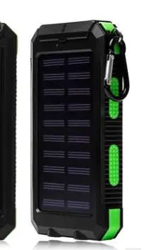 Power Banks Solar Power Bank - Slim, Outdoor, Waterproof Design - AZ Depot Express