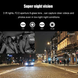 1080P Dual Lens Car DVR Dash Cam Video Recorder G - Sensor Front And Inside Camera - AZ Depot Express