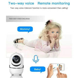 1080P WiFi Wireless Indoor Home Security Camera Night Vision Baby Pet Monitor - AZ Depot Express