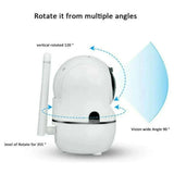 1080P WiFi Wireless Indoor Home Security Camera Night Vision Baby Pet Monitor - AZ Depot Express