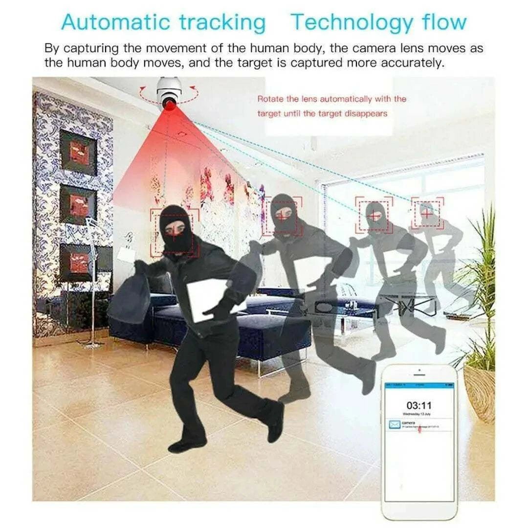 1080P WiFi Wireless Indoor Home Security Camera Night Vision Baby Pet Monitor - AZ Depot Express