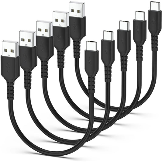 #1ft USB-C Charging Cable Short 5 Pack USB A to USB C product_name# - AZ Depot Express