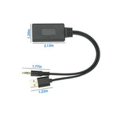 2 In 1 USB Bluetooth 5.0 Transmitter Receiver Adapter Wireless For PC Car Kit - AZ Depot Express