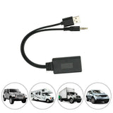 2 In 1 USB Bluetooth 5.0 Transmitter Receiver Adapter Wireless For PC Car Kit - AZ Depot Express