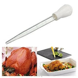 2 PCS Meat & Poultry Baster Heat Resistant BPA Free Turkey Syringe Flavor 30ML - AZ Depot Express