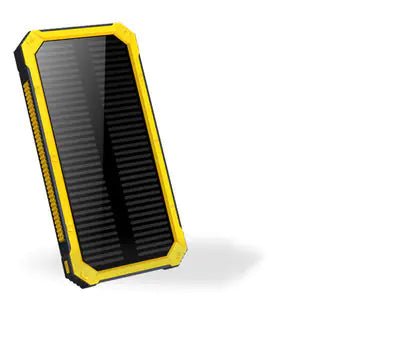 20000mAh Solar Power Bank - Multi - Function Portable Charger with Built - In Cables - AZ Depot Express