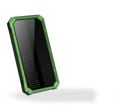 20000mAh Solar Power Bank - Multi - Function Portable Charger with Built - In Cables - AZ Depot Express