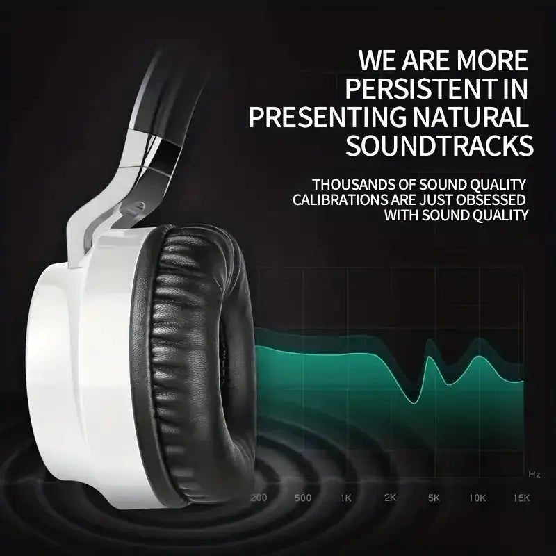 24 - Hour Playtime BT Headphones with EQ Modes & Deep Bass - AZ Depot Express
