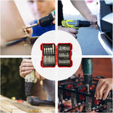 37 Piece Impact Screwdriver Bit Set Nut Driver Torx Phillips Tool Magnetic Drill - AZ Depot Express