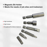 37 Piece Impact Screwdriver Bit Set Nut Driver Torx Phillips Tool Magnetic Drill - AZ Depot Express
