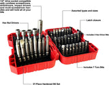 37 Piece Impact Screwdriver Bit Set Nut Driver Torx Phillips Tool Magnetic Drill - AZ Depot Express