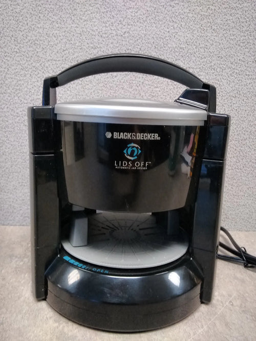 Black & Decker JW200B Lids Off Jar Opener Black