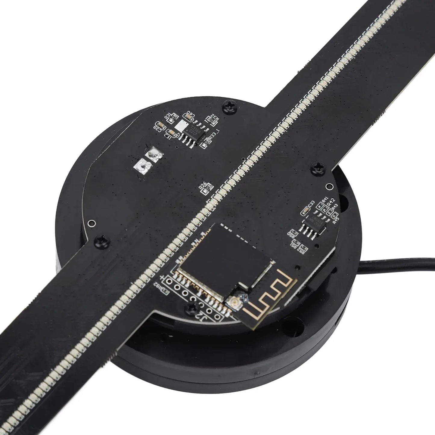 3D Hologram Fan 224 LED Light Beads - AZ Depot Express