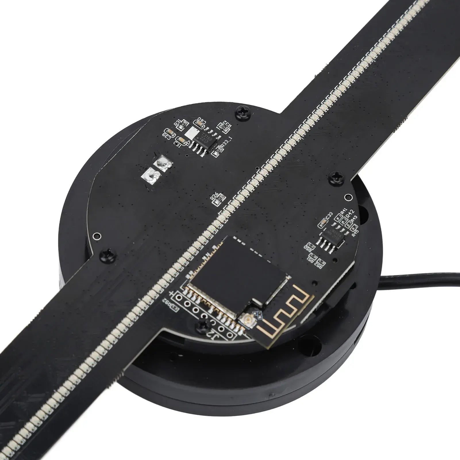 3D Hologram Fan 224 LED Light Beads - AZ Depot Express