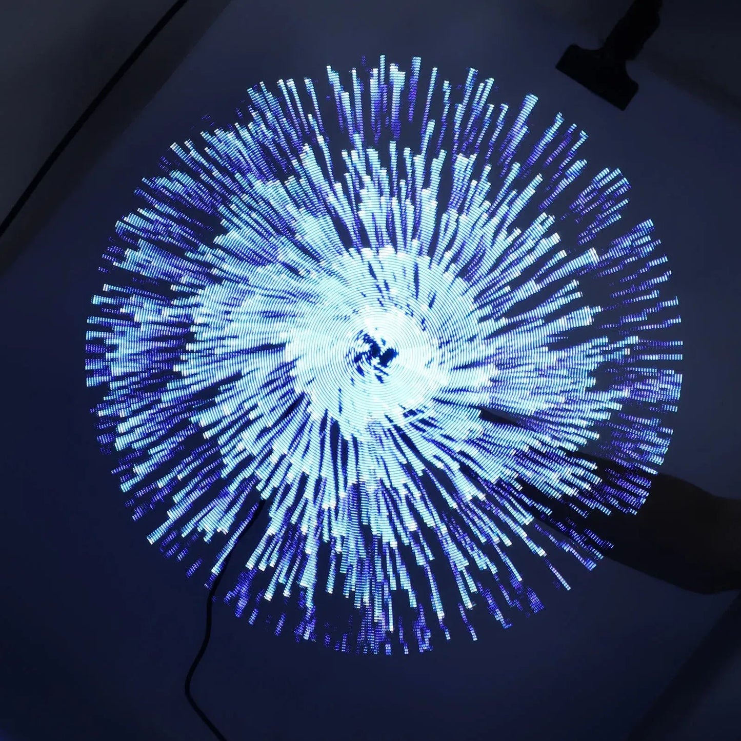 3D Hologram Fan 224 LED Light Beads - AZ Depot Express