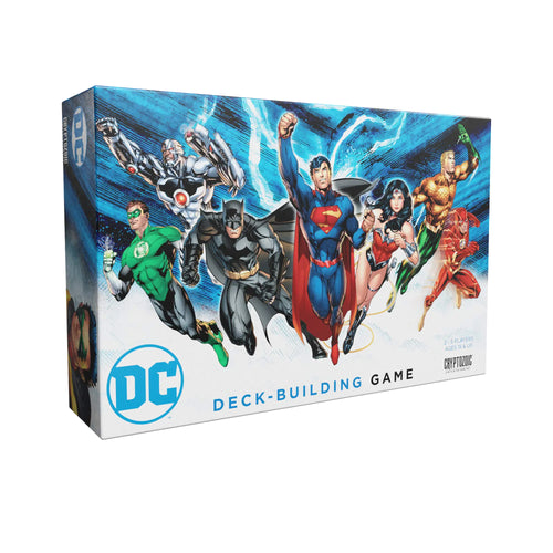 DC Deck-Building Game - Play as Members of DCs Justice League - Unique Abilities for Each Super Hero - Standalone Compatible with Full DC Deck-Building Game Series