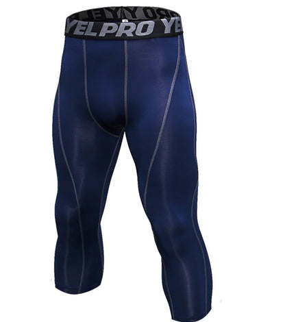 Men's PRO Cropped Fitness Running Training Pants