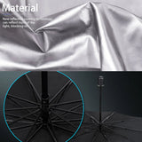 57" Car Windshield Sun Shade Foldable Umbrella Front Window Cover Visor Umbrella - AZ Depot Express