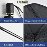 57" Car Windshield Sun Shade Foldable Umbrella Front Window Cover Visor Umbrella - AZ Depot Express