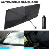 57" Car Windshield Sun Shade Foldable Umbrella Front Window Cover Visor Umbrella - AZ Depot Express