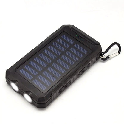 Solar Power Bank - Slim, Outdoor, Waterproof Design