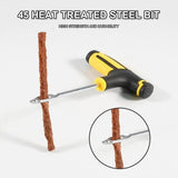 68pc Tire Repair Kit DIY Flat Tire Repair Car Truck Motorcycle Home Plug Patch - AZ Depot Express