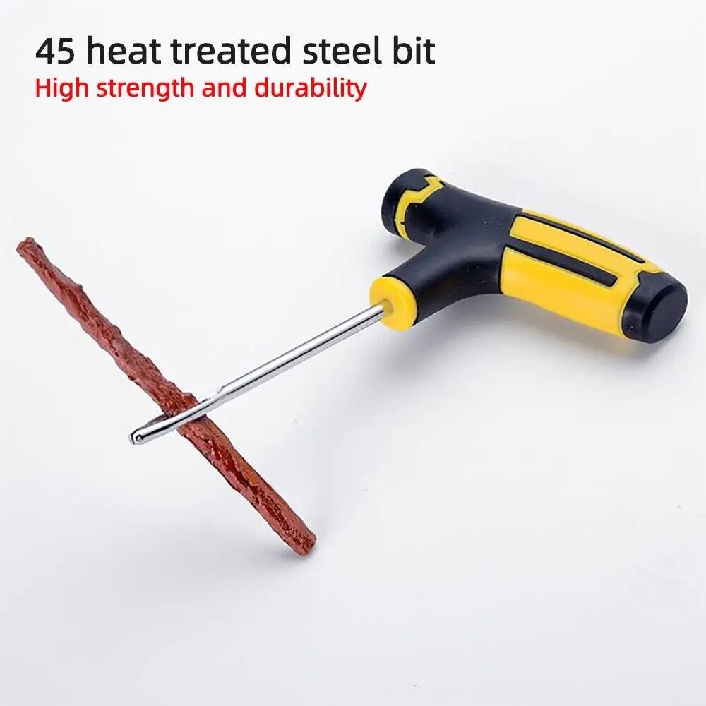 68pc Tire Repair Kit DIY Flat Tire Repair Car Truck Motorcycle Home Plug Patch - AZ Depot Express