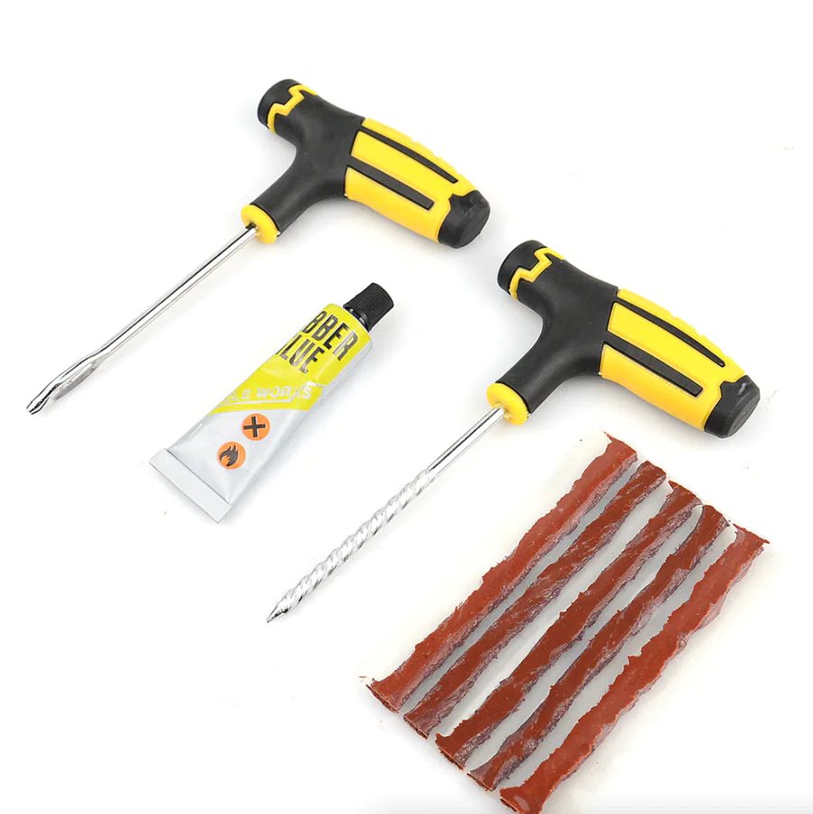 68pc Tire Repair Kit DIY Flat Tire Repair Car Truck Motorcycle Home Plug Patch - AZ Depot Express