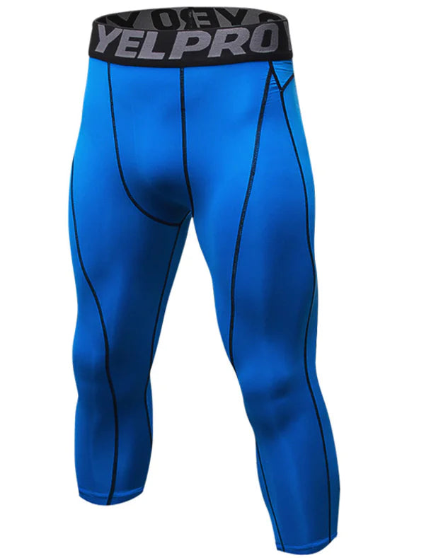 Men's PRO Cropped Fitness Running Training Pants