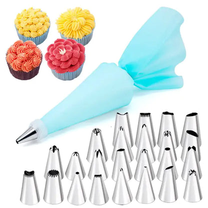 14-Piece Cake Decorating Tip Set
