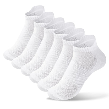 oiasse White Ankle Socks for Women Running Socks Athletic No Show Socks for Women Ankle Socks