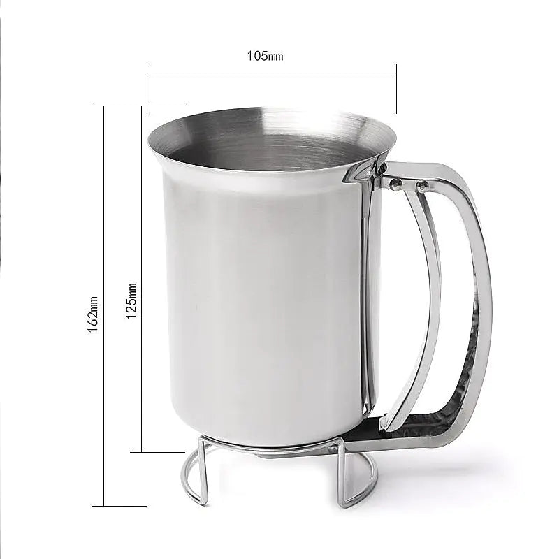 Stainless Steel Manual Cake Batter Dispenser Set