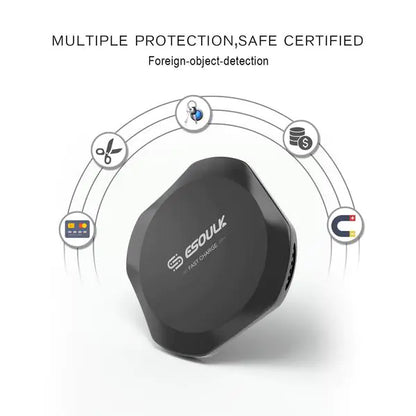 Esoulk QI Certified 10W Wireless Charging Fast Charger Pad