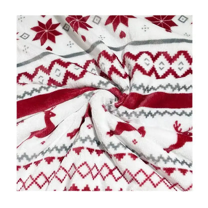 Reversible Winter Fleece Blanket for All Seasons