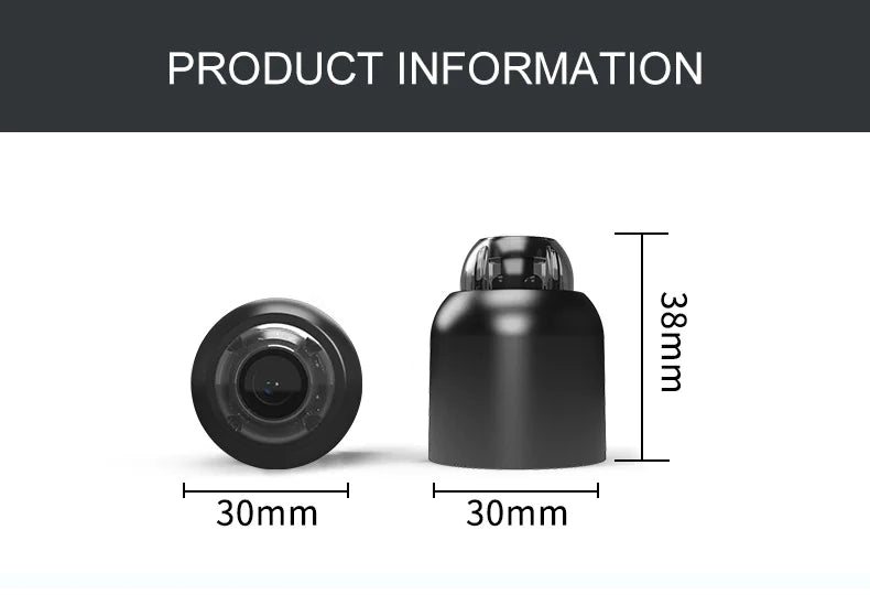 1080P HD Night Vision Mini Wireless WiFi Surveillance Camera