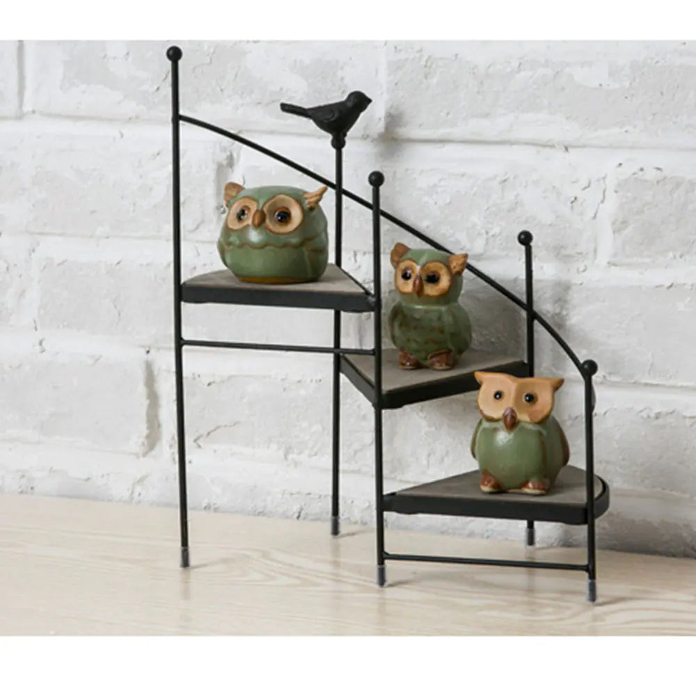 Multi-Layer Folding Plant Stand for Indoor Use