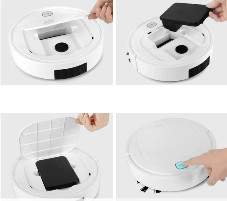 Smart Home Robot Vacuum Cleaner with Voice Control
