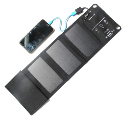 Portable 10W Solar Charger Power Bank for Phones
