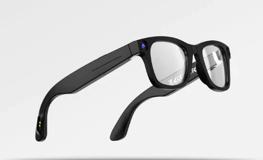 AI Camera Smart Glasses with built-in HD camera, AI features, and hands-free controls for POV recording and real-time translation