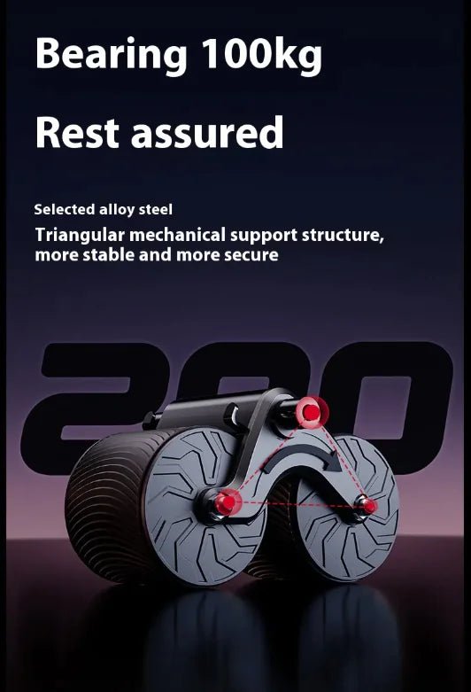 Automatic Rebound Abdominal Wheel - AZ Depot Express