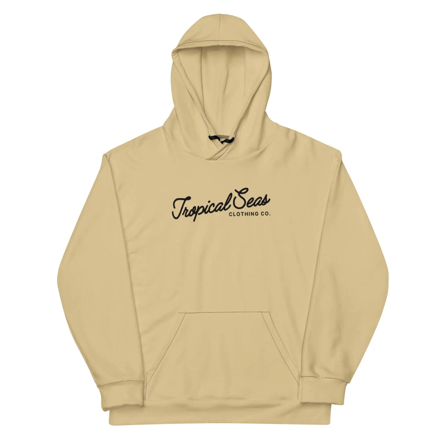 Beige Tropical Seas Hoodie - AZ Depot Express