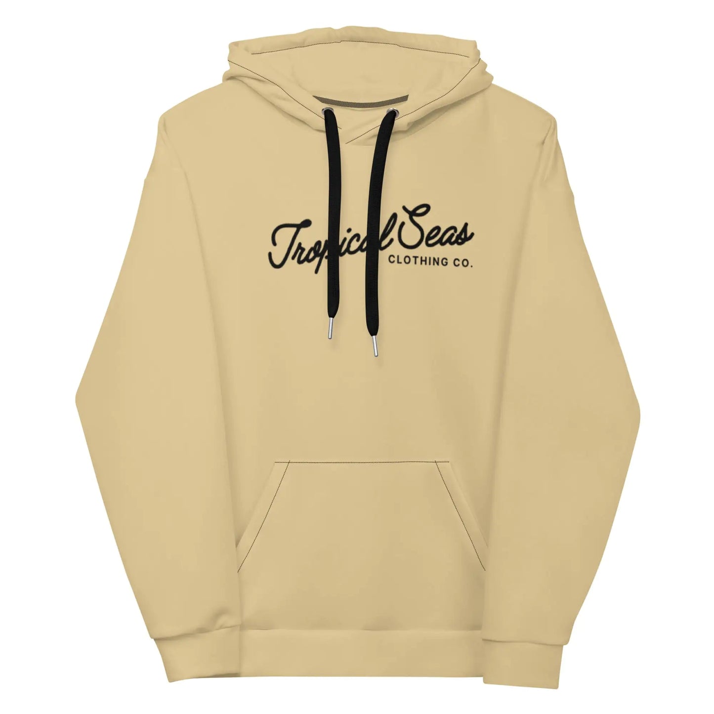 Beige Tropical Seas Hoodie - AZ Depot Express