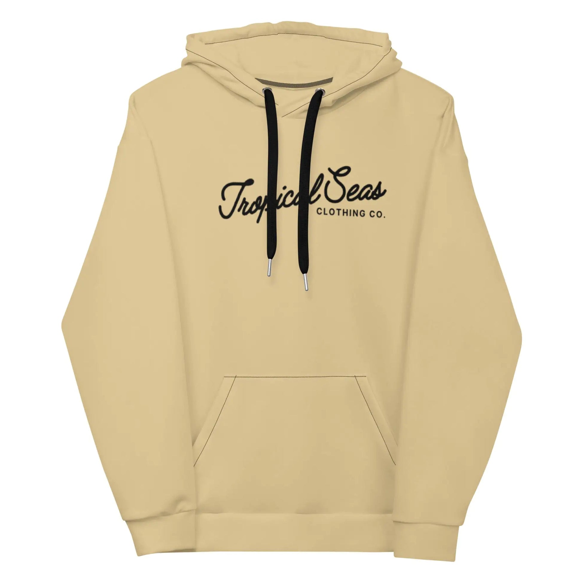 Beige Tropical Seas Hoodie - AZ Depot Express