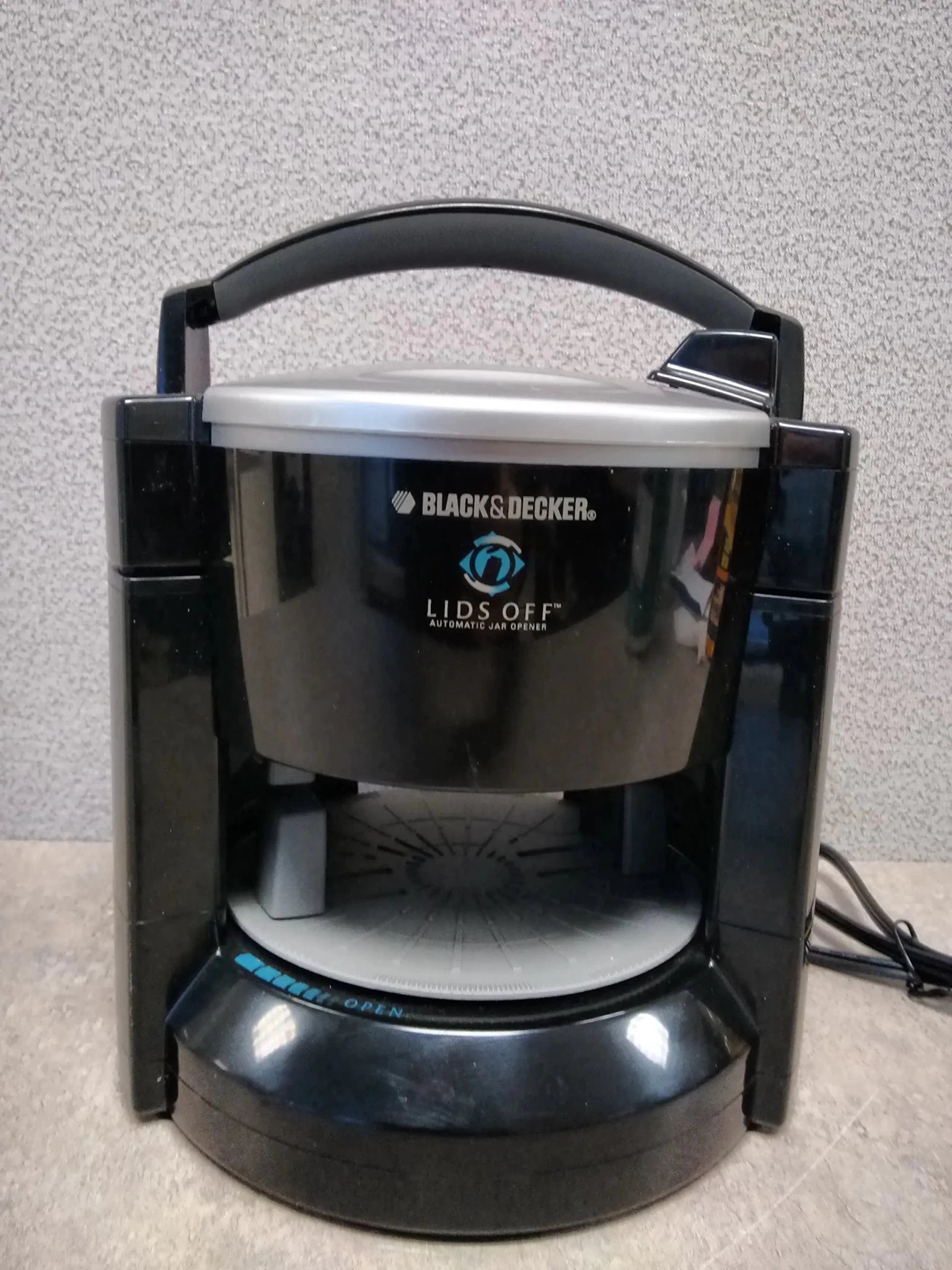 Black & Decker JW200B Lids Off Jar Opener Black - AZ Depot Express