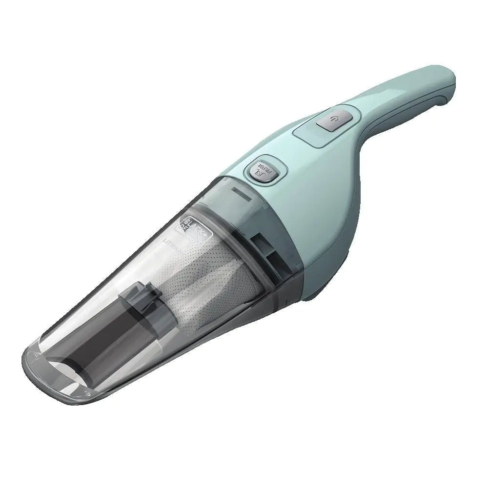 BLACK+DECKER Cordless Handheld Vacuum 2Ah Icy Blue (HNV220BCZ12FF) - AZ Depot Express