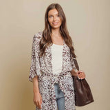 Blake Shoulder Bag - Chocolate Croc - AZ Depot Express