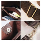Blake Shoulder Bag - Chocolate Croc - AZ Depot Express