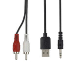 Bluetooth 5.0 Transmitter Receiver 2 IN 1 Wireless Audio 3.5mm Jack Aux Adapter - AZ Depot Express